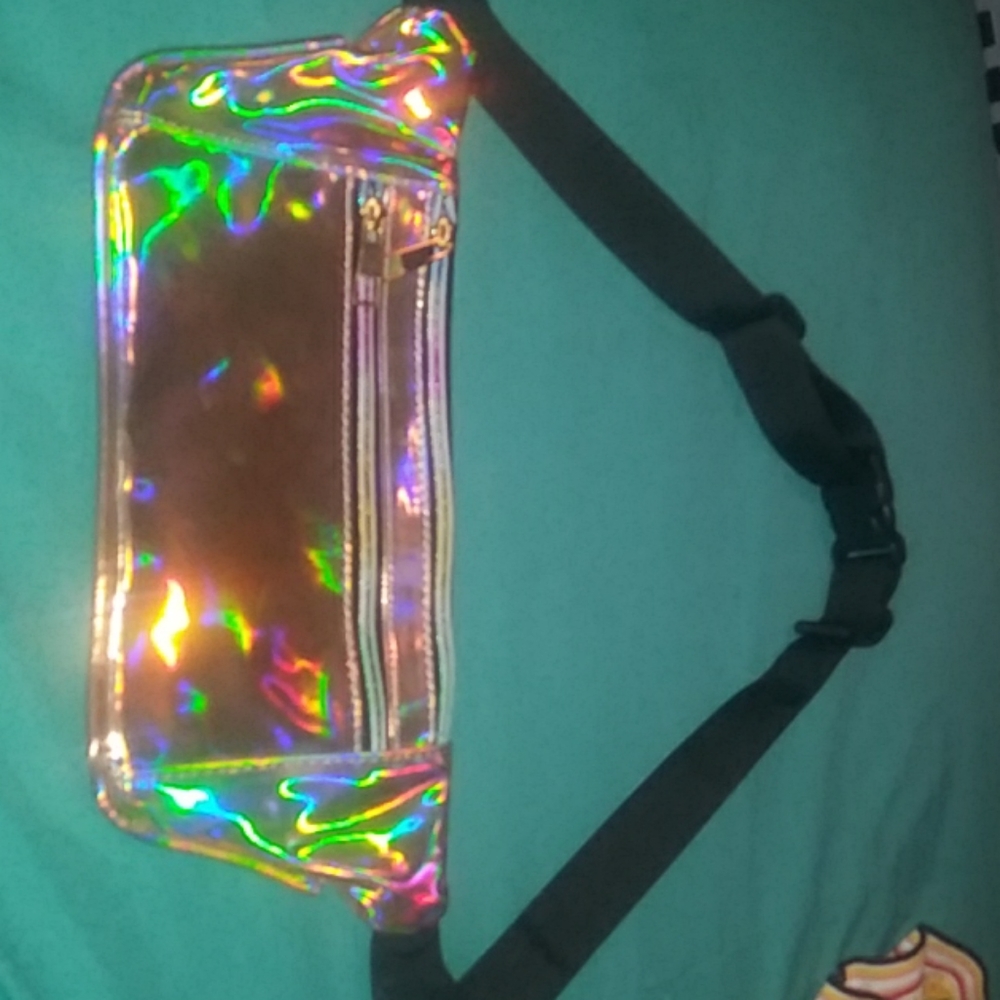 Pink Metallic Fanny Pack